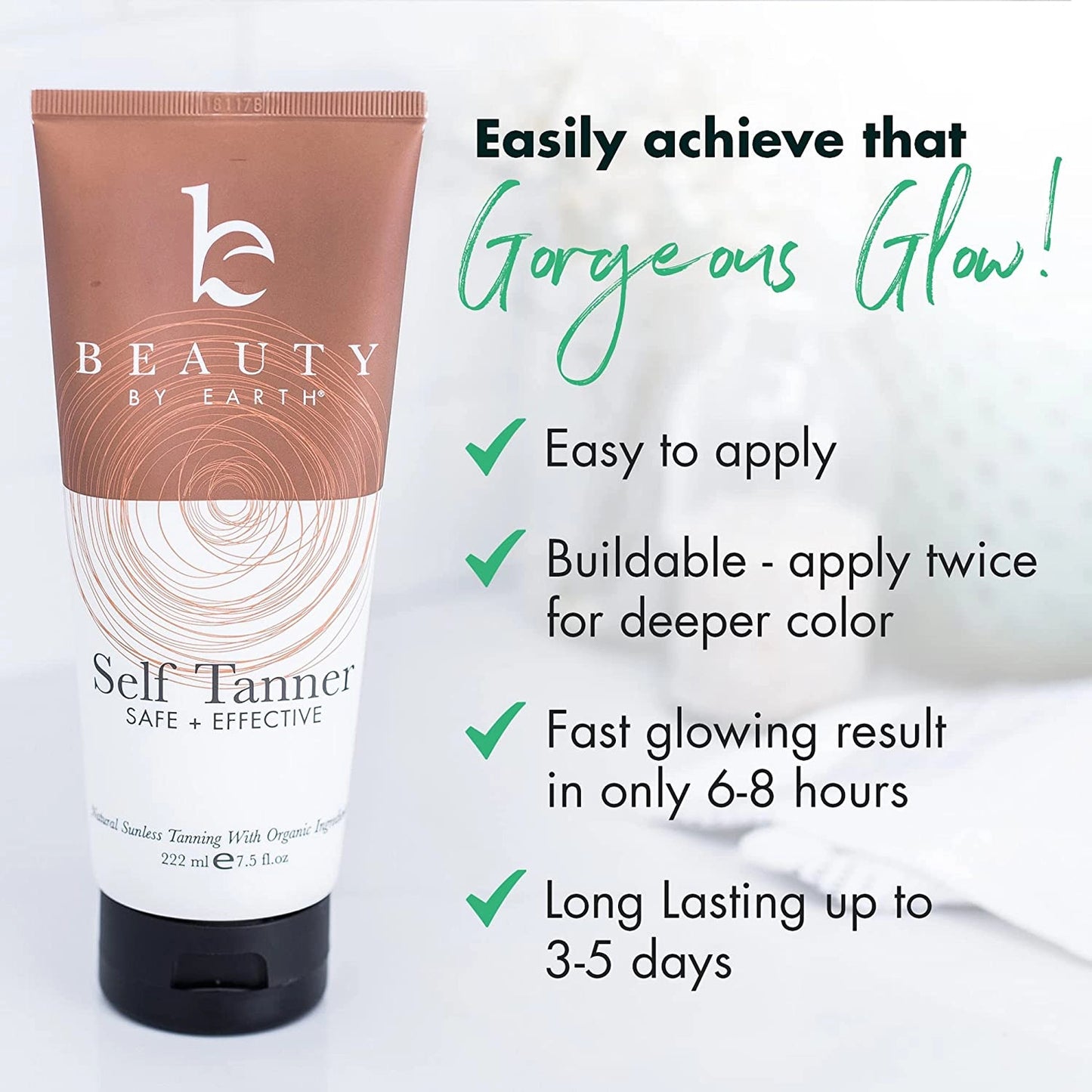 Beauty by Earth Self-Tanner Lotion