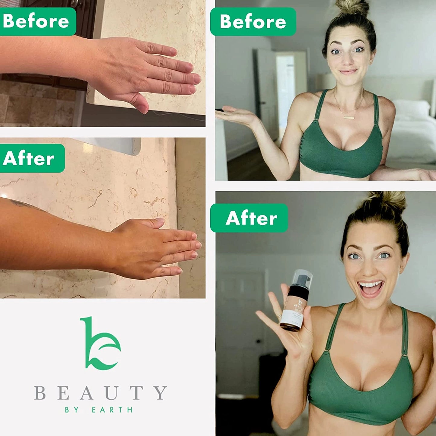 Beauty by Earth Self-Tanning Mousse