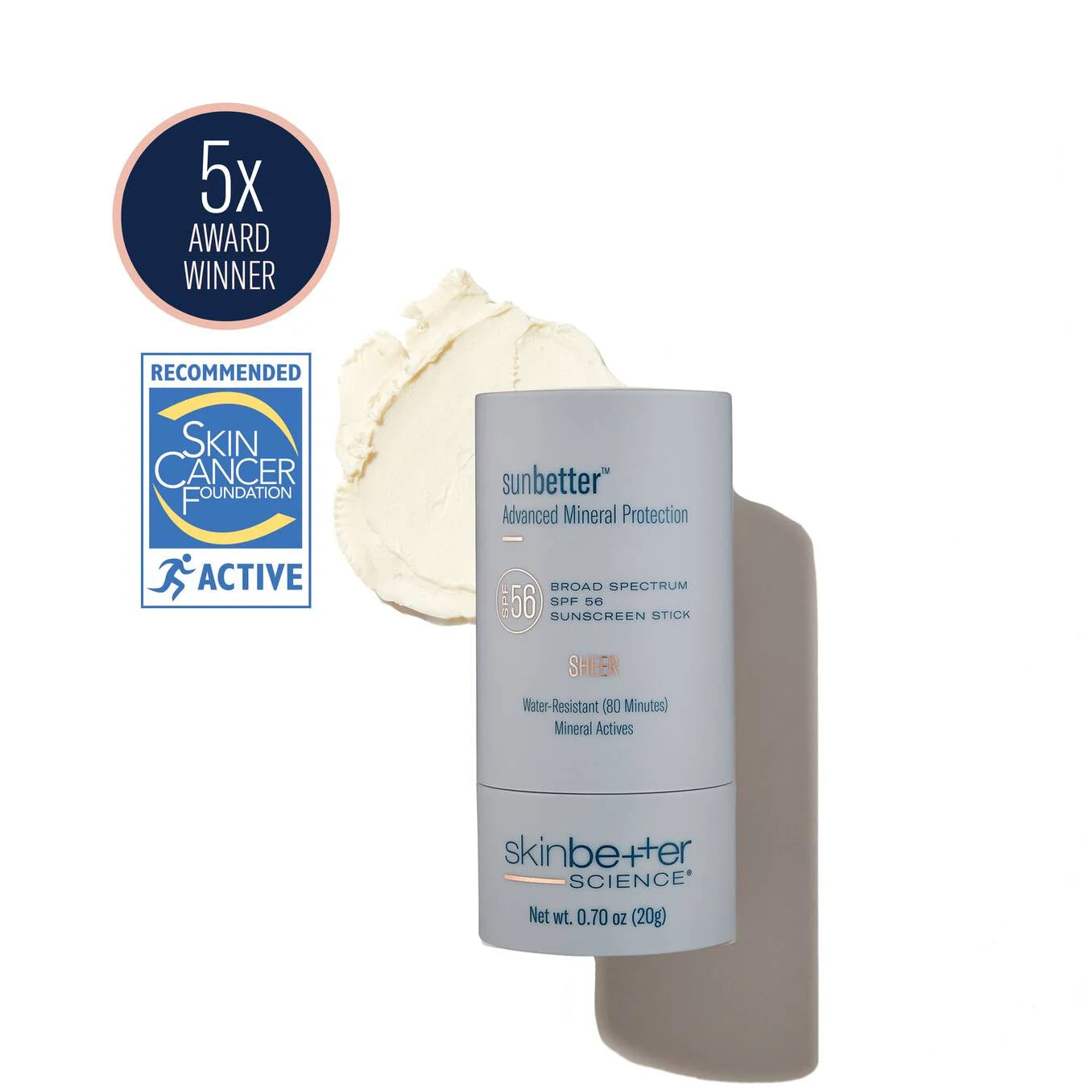 Skinbetter Science Sunbetter Sheer 56 Sunscreen Stick