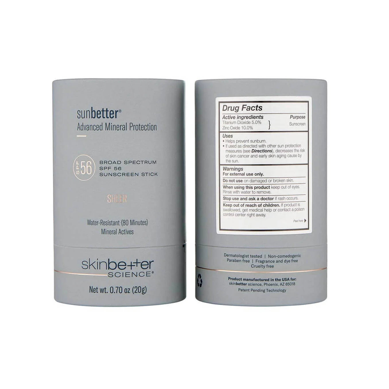 Skinbetter Science Sunbetter Sheer 56 Sunscreen Stick