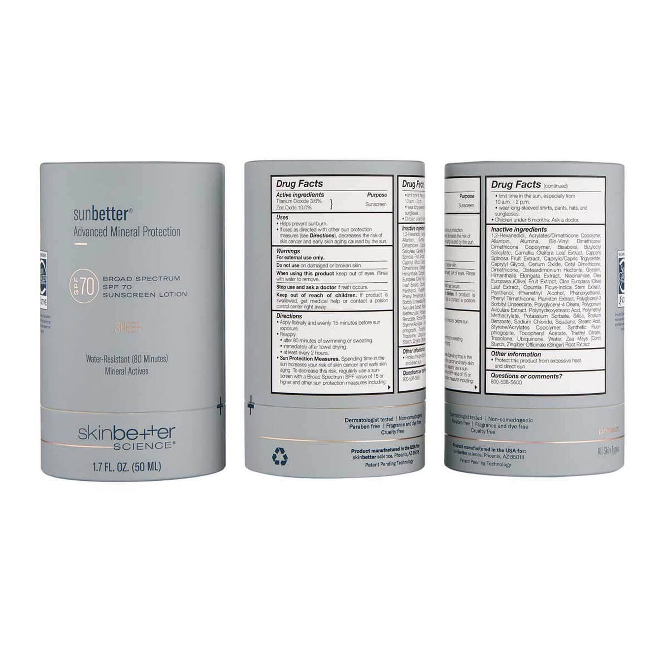 Skinbetter Science Sheer 75 SPF Lotion
