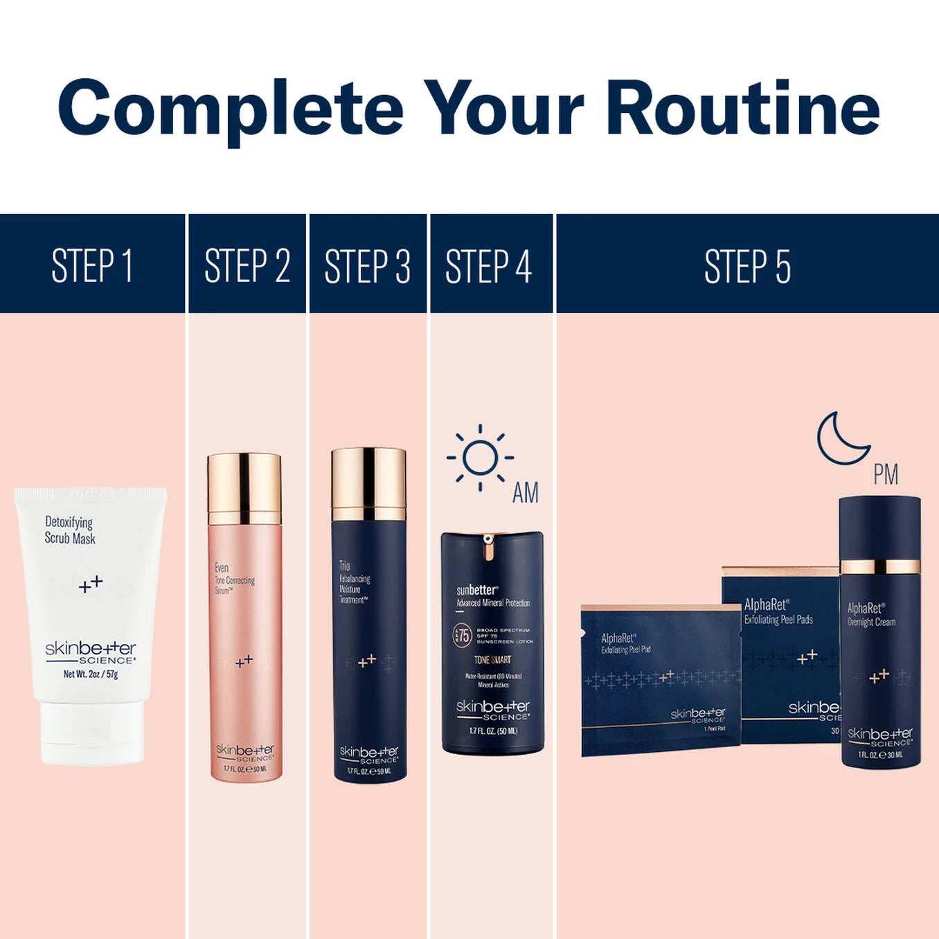 Skinbetter Science Even Glow Regimen