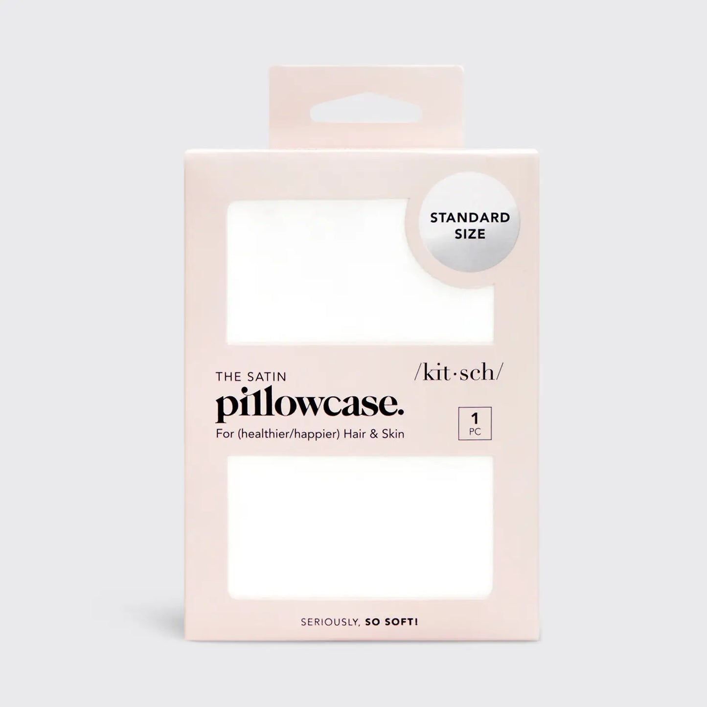 Kitsch Satin Pillowcase-Ivory
