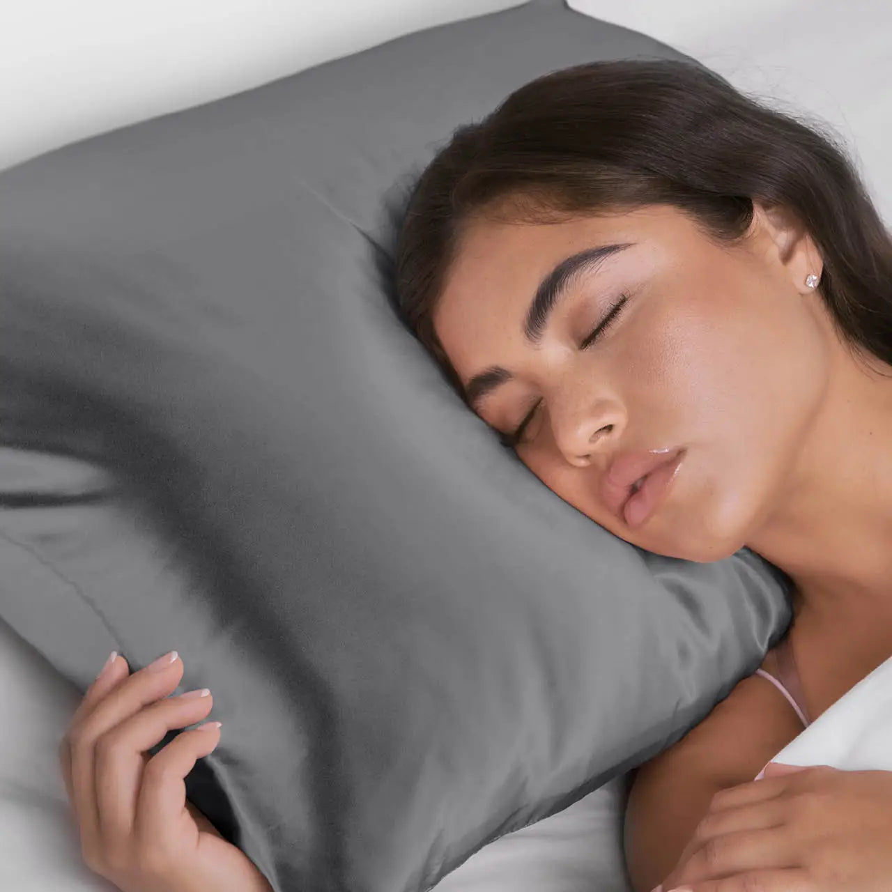 Kitsch Satin Pillowcase-Black