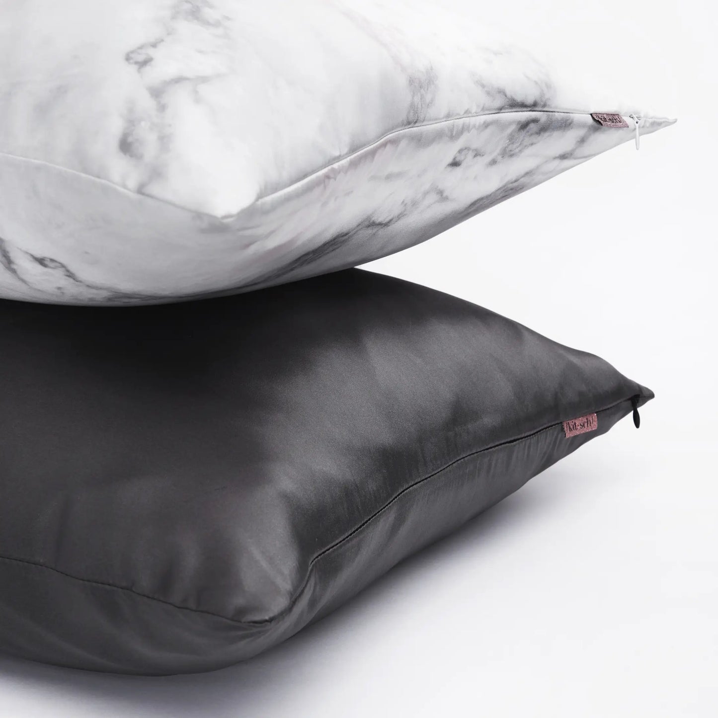 Kitsch Satin Pillowcase-Black