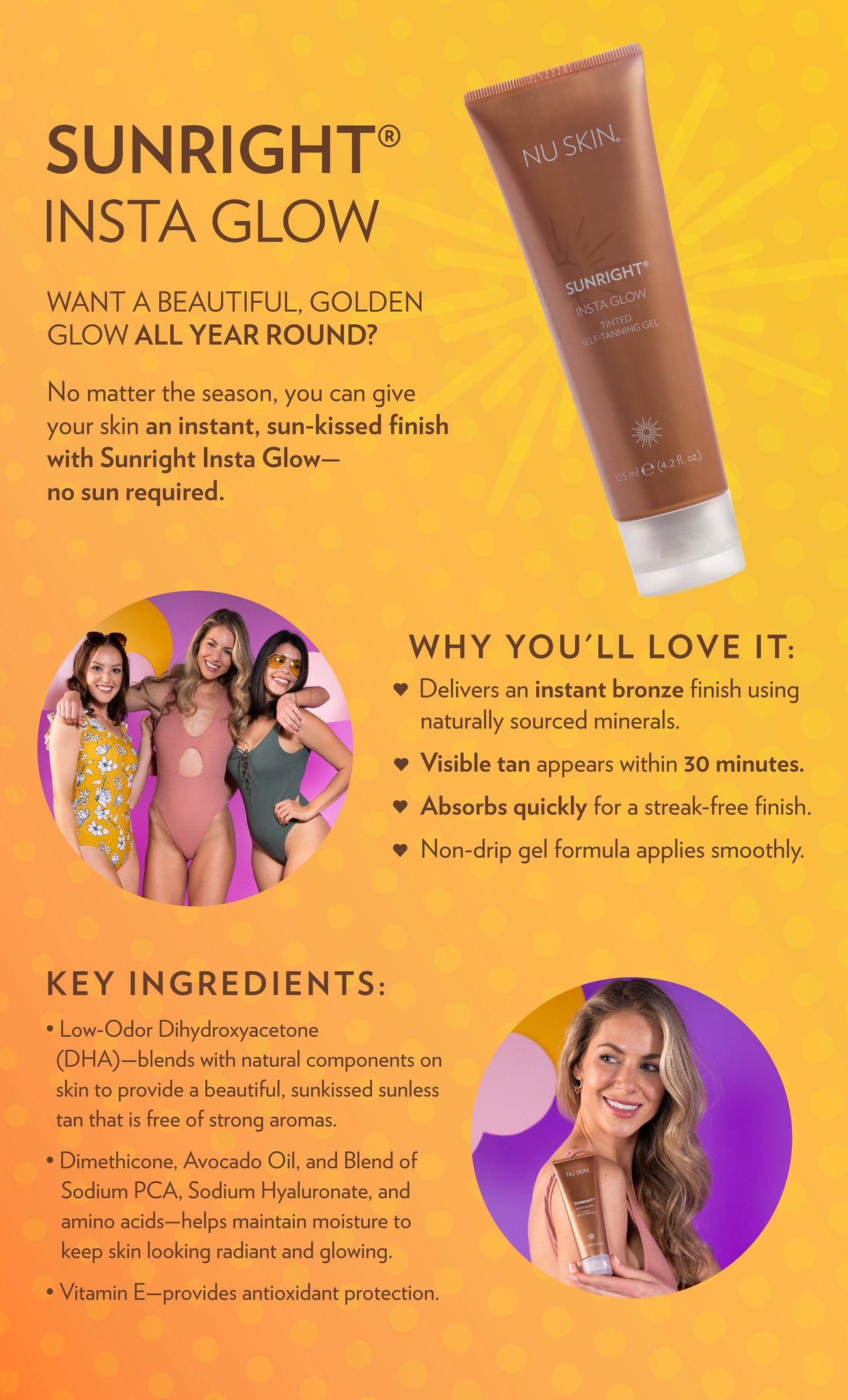 Sunright® Insta Glow Self Tanner