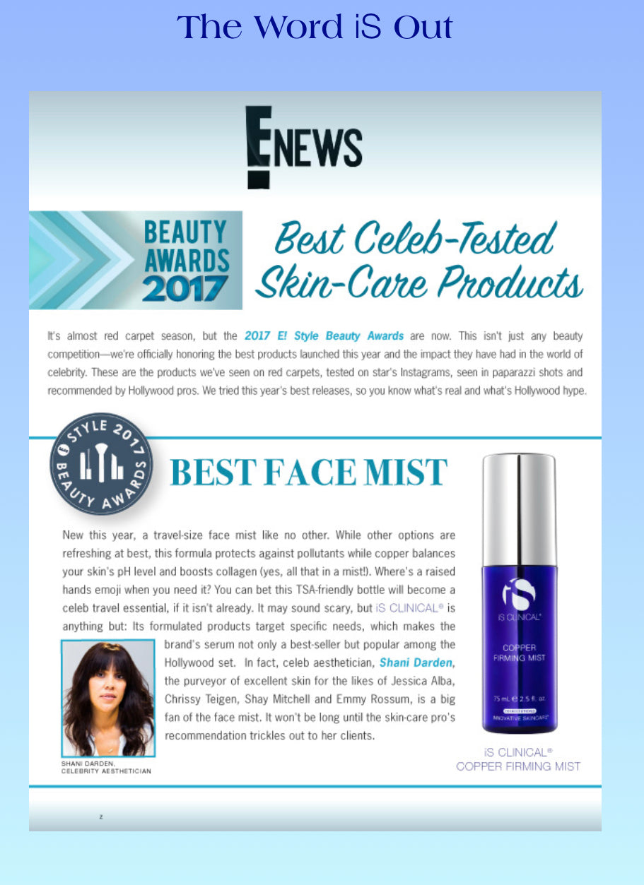 IS Clinical Copper Firming Mist/Toner