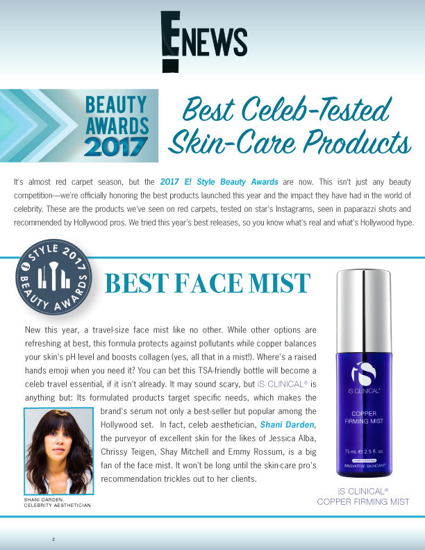 IS Clinical Copper Firming Mist/Toner