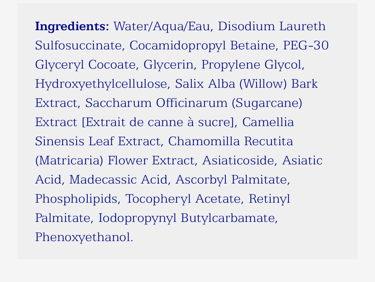 IS Clinical Cleansing Complex(Gentle Facial Cleanser)