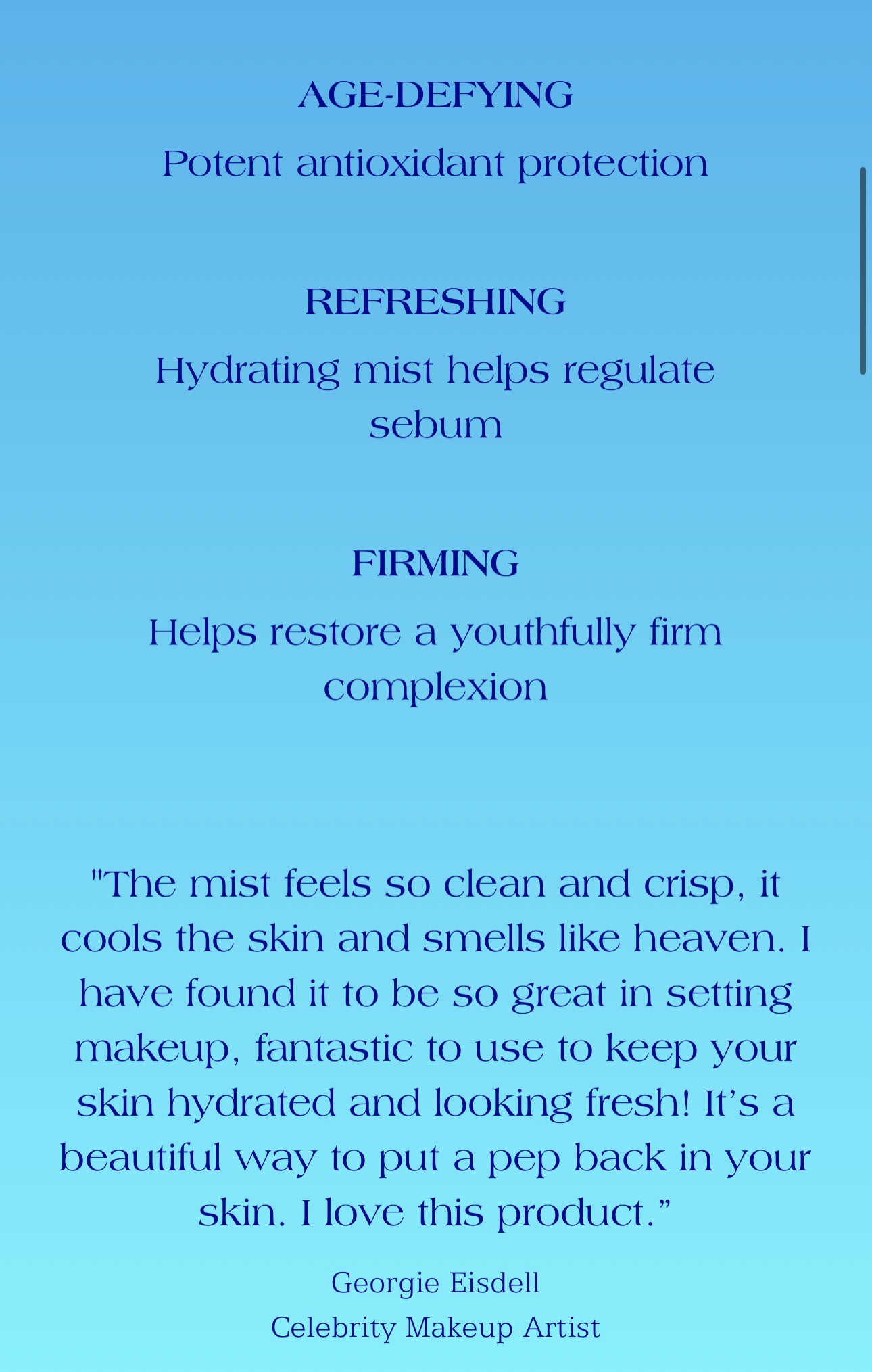 IS Clinical Copper Firming Mist/Toner