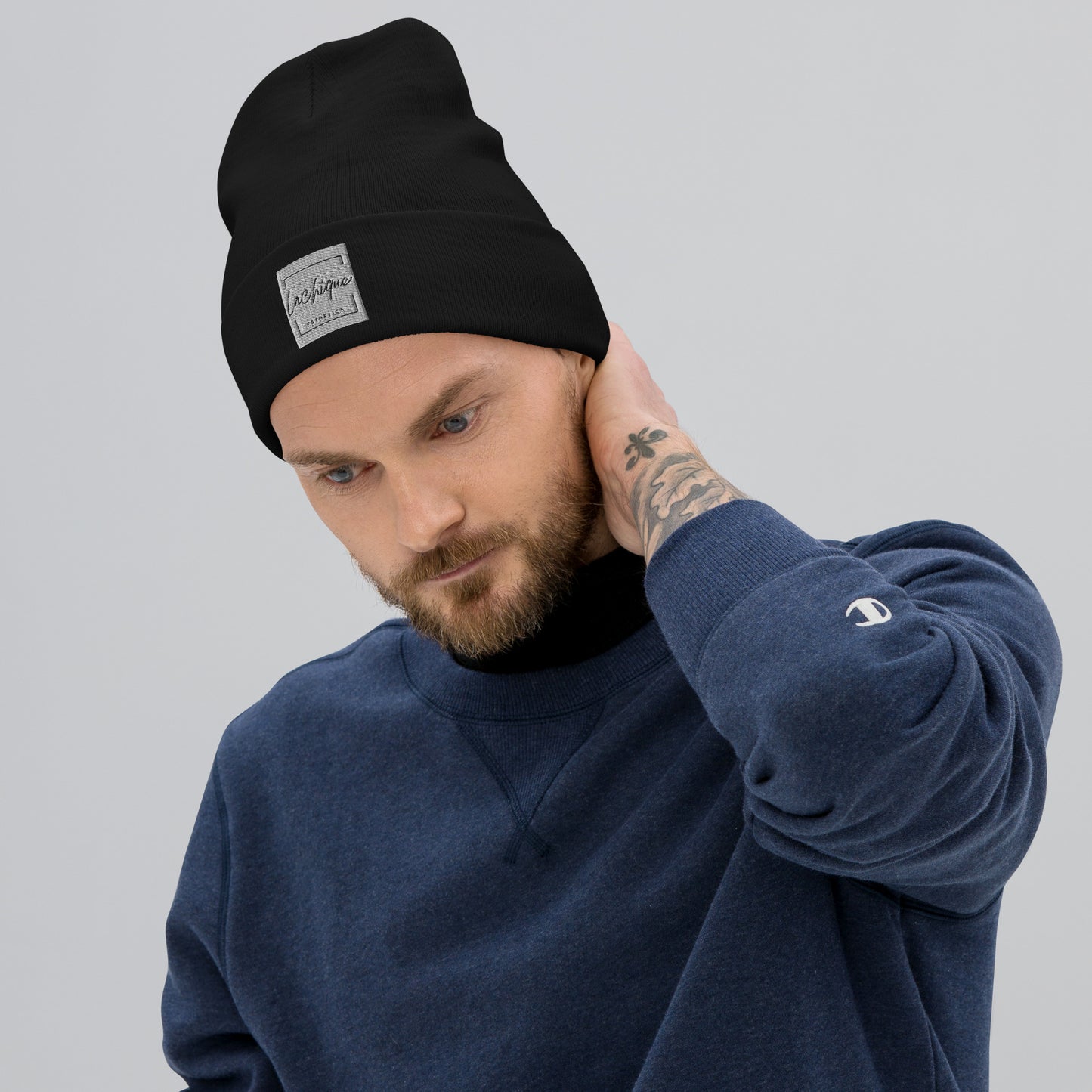 Embroidered Beanie