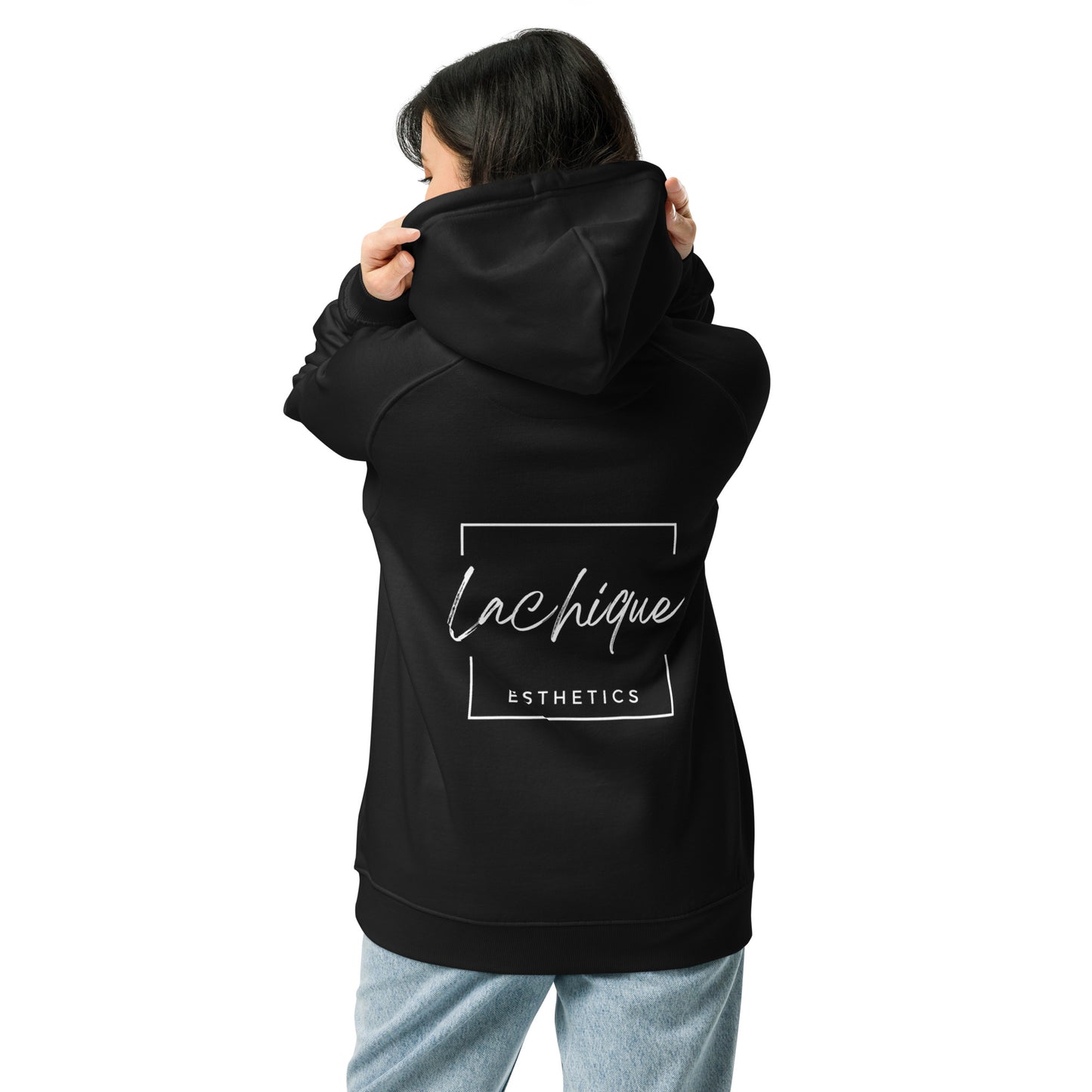 Unisex eco raglan hoodie