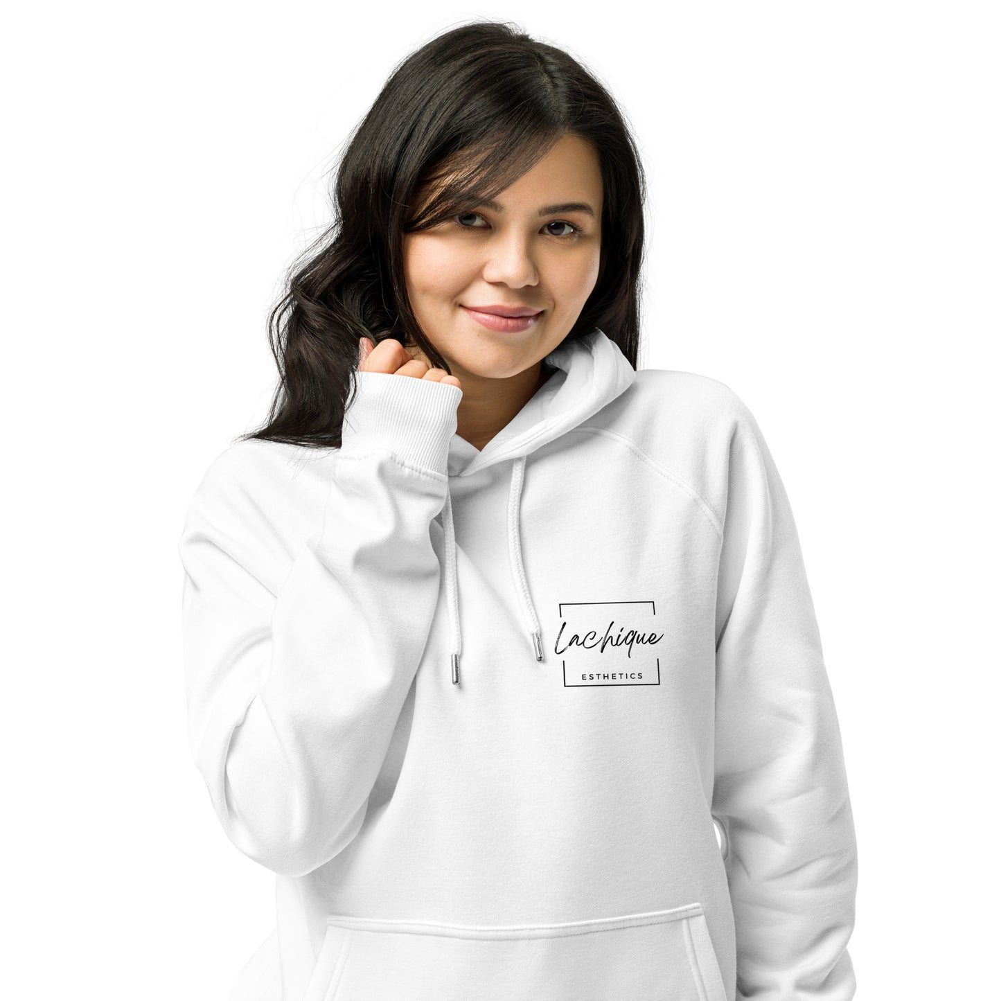 Unisex eco raglan hoodie
