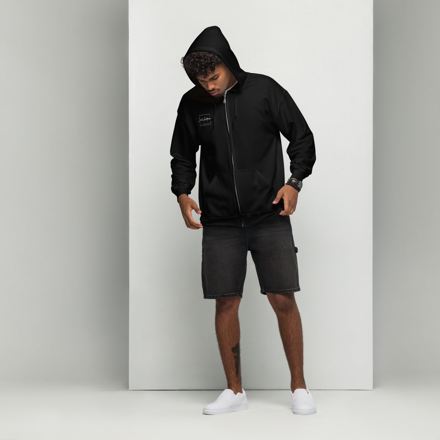 Unisex “Skin Club” zip hoodie